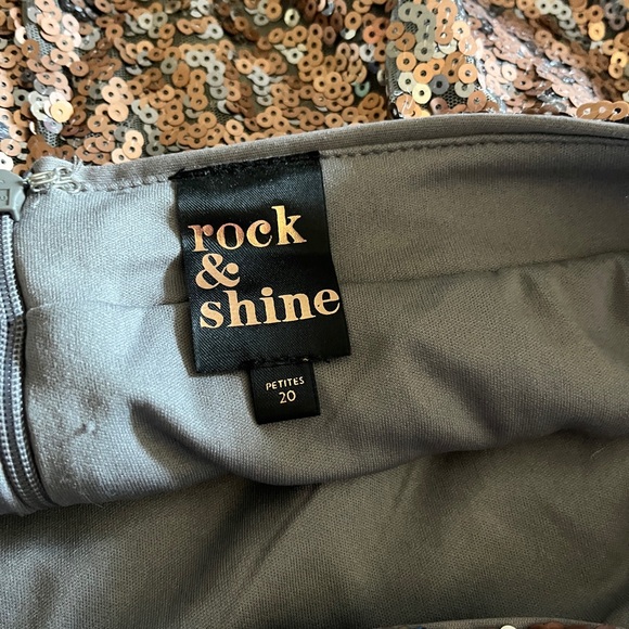 ✨STUNNING✨ sequin skirt size 20 - Picture 4 of 4